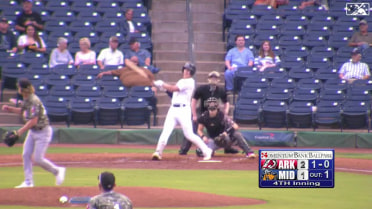 Soderstrom's third Double-A homer