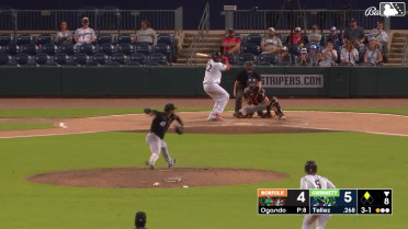 Gerald Ogando In play, run(s) to Rowdy Tellez