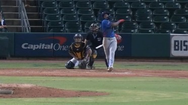 Jefferson Rojas' three-hit night