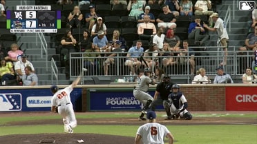Colby Shelton homers (5) on a line drive to right field.