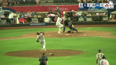 Angel Ortiz singles on a ground ball to right fielder Alex McCoy. Trent Youngblood scores. Carlos Virahonda scores. Avery Owusu-Asiedu to 3rd.