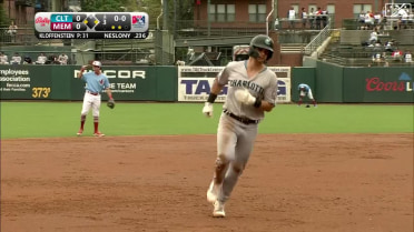 Tyler Neslony belts a three-run home run