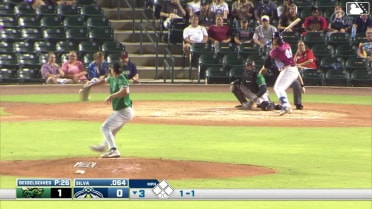 Gabriel Silva homers (2) on a fly ball to left center field.