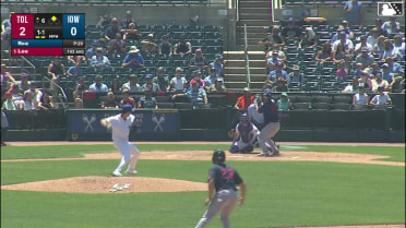 Hao-Yu Lee singles on a sharp line drive to center fielder Justin Dean. Max Anderson scores. Hao-Yu Lee to 2nd. Hao-Yu Lee advances to 2nd, on a fielding error by center fielder Justin Dean.