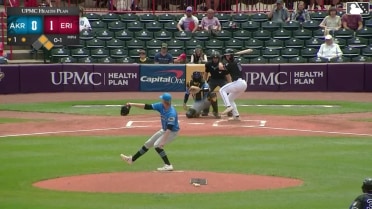 Justice Bigbie grounds into a double play, second baseman Alex Mooney to shortstop Jose Devers to first baseman Jonah Advincula. Thayron Liranzo out at 2nd. Justice Bigbie out at 1st.