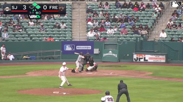Jhonny Level singles on a ground ball to right fielder Cameron Nelson. Andy Polanco scores. Broedy Poppell to 3rd.