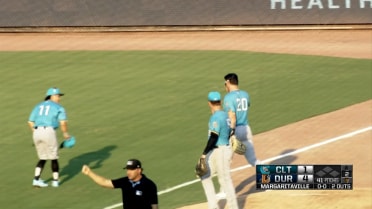 Nolan Jones' outstanding grab in foul ground