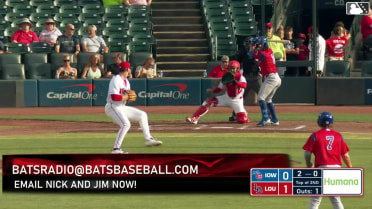 Sam Benschoter In play, run(s) to Ben Cowles