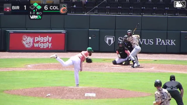 Brenden Dixon homers (3) on a fly ball to left center field. Boston Smith scores. Jorge Corona scores.