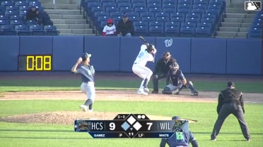 T.J. White homers (2) on a fly ball to right field. Ethan Petry scores.