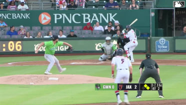 Jared Serna homers (5) on a line drive to left field. Johnny Olmstead scores. Ethan O'Donnell scores.