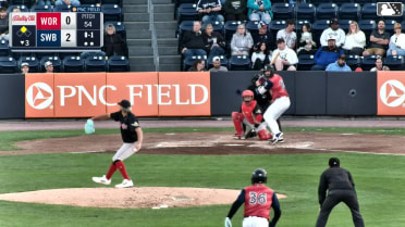 Payton Henry singles on a ground ball to right fielder Kristian Campbell. Tyler Hardman scores.