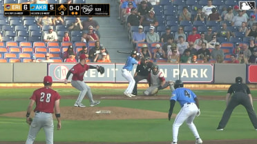 Tyresse Turner homers (1) on a fly ball to right field. Wuilfredo Antunez scores.