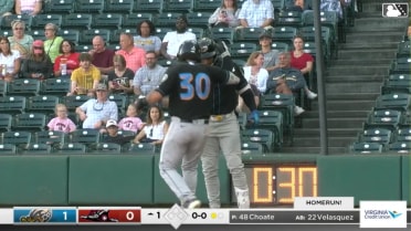 Ralphy Velazquez's solo homer