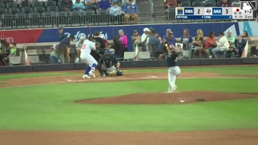 Manuel Pena homers (17) on a fly ball to center field. Cristofer Torin scores.