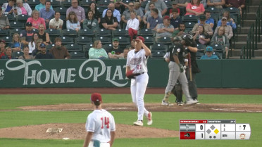 Adam Serwinowski racks up nine strikeouts