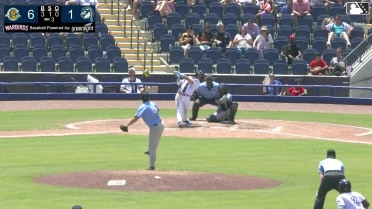 Filippo Di Turi doubles (7) on a line drive to right fielder Brailer Guerrero. Pedro Ibarguen scores. Frederi Montero to 3rd.