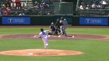 Darien Smith In play, run(s) to Pablo Reyes
