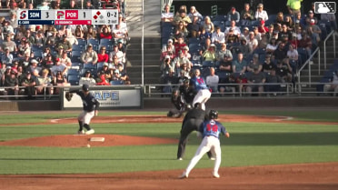 Kyle Carr Ball to Brooks Brannon