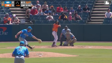 Tavian Josenberger homers (5) on a fly ball to right center field.