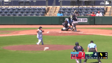 Daysbel Hernández In play, run(s) to Jared Serna