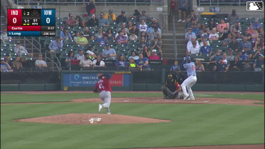 Jonathon Long homers (5) on a fly ball to center field.