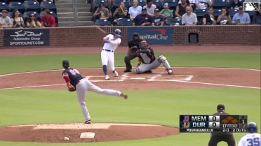 Jake Magnum clears the bases with a grand slam