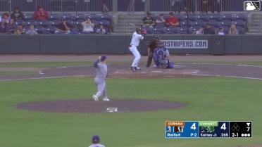 DaShawn Keirsey Jr. homers (4) on a fly ball to center field.