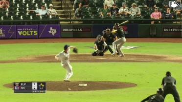 Mason McCoy singles on a sharp line drive to left fielder John Taylor. Marcos Castañon scores. Nick Schnell to 2nd.