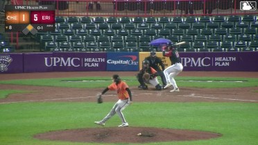 Eric Torres Swinging Strike to Justice Bigbie