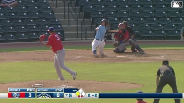 Ricardo Brizuela's fifth strikeout