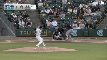 Andrew Pintar homers (5) on a fly ball to right field.