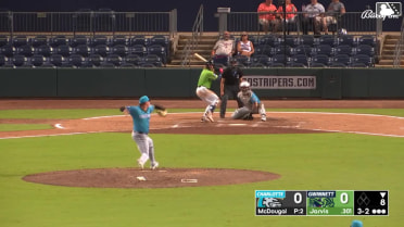 Jim Jarvis called out on strikes.