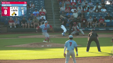 Angel Acosta singles on a ground ball to center fielder Ian Petrutz. Jose Cerice scores. Erick Torres scores.