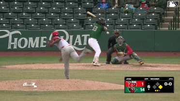 Bernard Jose In play, run(s) to Logan Wagner