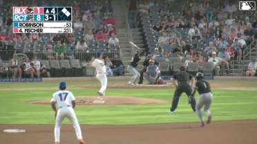 Andrew Fischer homers (18) on a fly ball to right center field. Luis Peña scores. Jesús Made scores.