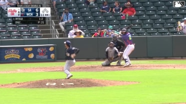 Jorel Ortega homers (2) on a fly ball to right center field.