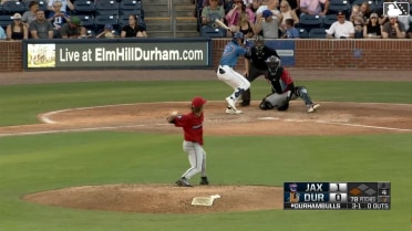Karson Milbrandt In play, run(s) to Cooper Kinney