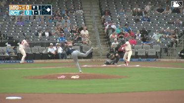 Raudi Rodriguez homers (9) on a line drive to right field. Nick Rodriguez scores.