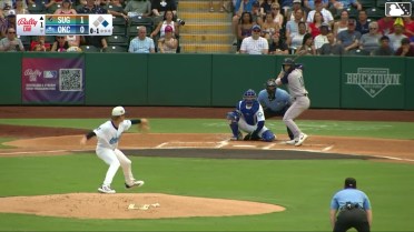 Shay Whitcomb homers (7) on a fly ball to left field. Pascanel Ferreras scores. Trenton Brooks scores.