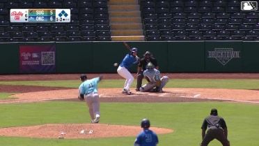 Nic Swanson In play, run(s) to Ryan Fitzgerald