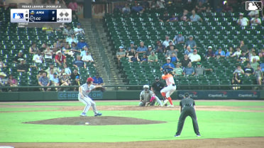 Chase Call homers (2) on a fly ball to right field. Yamal Encarnacion scores. Will Bush scores.