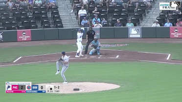 Edgar Alvarez strikes out swinging and Ariel Armas caught stealing 2nd, catcher Ryan Ignoffo to shortstop Cristian Hernández to catcher Ryan Ignoffo.