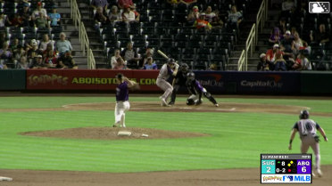Lucas Spence singles on a line drive to right fielder Charlie Condon. CJ Alexander scores. Jake Meyers to 3rd.