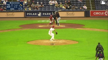 Tyler Gentry grounds into a double play, shortstop Vinny Capra to second baseman Tsung-Che Cheng to first baseman Nathan Hickey. Jace Jung out at 2nd. Tyler Gentry out at 1st.