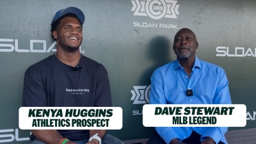 Kenya Huggins, Dave Stewart discuss their friendship