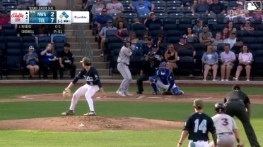 Spencer Nivens singles on a line drive to left fielder Josue De Paula. Justin Johnson scores. Colton Becker to 2nd.