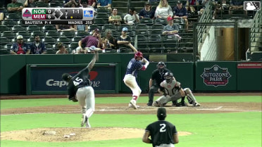 Bligh Madris homers (15) on a fly ball to right field.