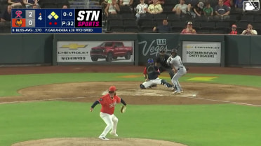 Jake Garland In play, run(s) to Ryan Bliss