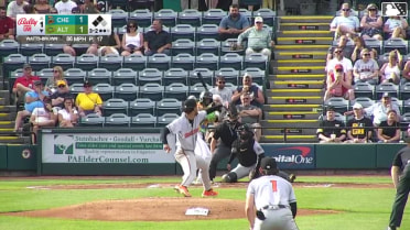 Shalin Polanco singles on a sharp line drive to shortstop Carter Young. Callan Moss scores. Javier Rivas scores.